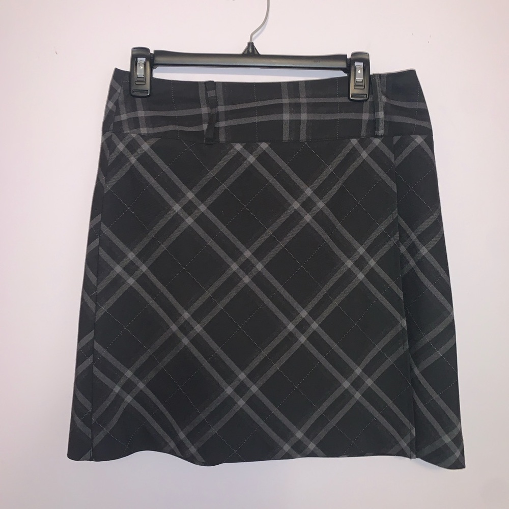 plaid skirt